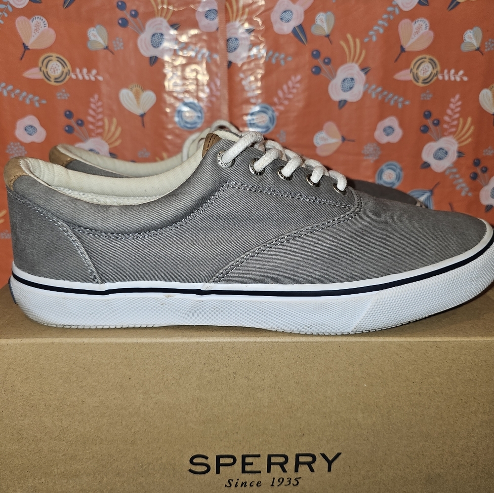Sperry Men Size 13 Grey